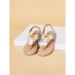 Pantaloons Junior Girls Multi Casual Wear Sandal-picture-29