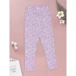 Pantaloons Junior Girls Nature Printed Everyday Leggings-picture-31