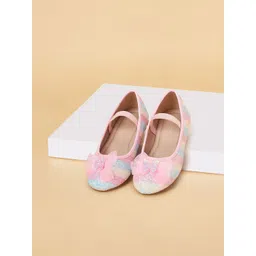 Pantaloons Junior Girls Printed Ballerinas Flats-picture-13