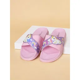 Pantaloons Junior Girls Printed Sliders-picture-34