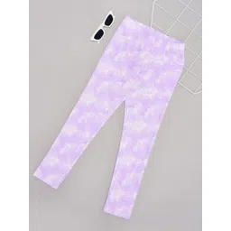 Pantaloons Junior Girls Printed Track Pants-picture-39