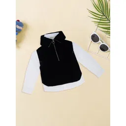 Pantaloons Junior Girls Ribbed Sweater Vest-picture-33