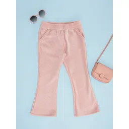 Pantaloons Junior Girls Ribbed Track Pants-picture-21