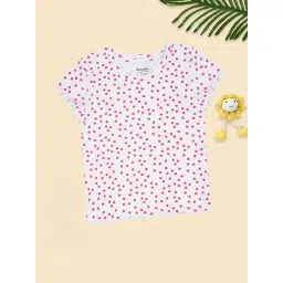 Pantaloons Junior Girls Sea Salt Printed T-Shirt-picture-11