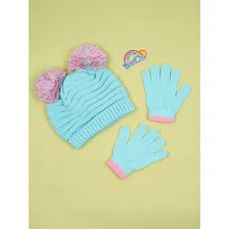 Pantaloons Junior Girls Self Design Beanie-picture-25