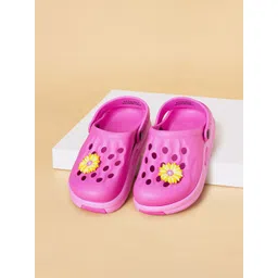 Pantaloons Junior Girls Self Design Clogs-picture-16