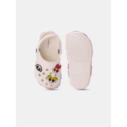 Pantaloons Junior Girls Self Design Clogs image 2