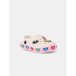 Pantaloons Junior Girls Self Design Clogs image 5