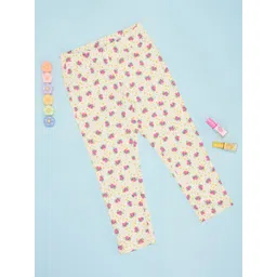 Pantaloons Junior Girls Slip-On Printed Jeggings-picture-42