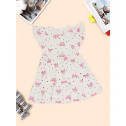 Pantaloons Junior Girls Snow White Printed Dress-picture-45