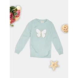 Pantaloons Junior Girls Spa Retreat Embellished Sweater-picture-36