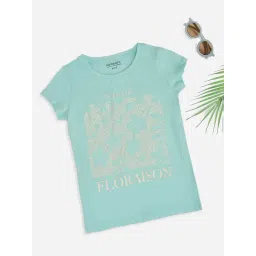 Pantaloons Junior Girls Spa Retreat Printed T-Shirt-picture-30