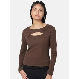 Pantaloons Junior Girls Women Cotton T-shirt-picture-10