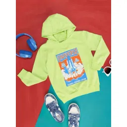 Pantaloons Junior Green Cotton Printed Full Sleeves Sweatshirt-picture-17