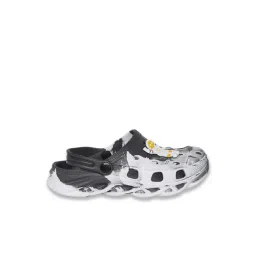 Pantaloons Junior Grey & Black Back Strap Clogs-picture-26