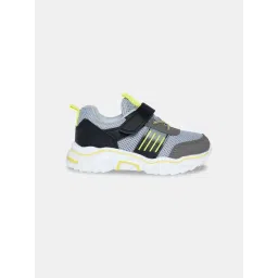 Pantaloons Junior Grey & Black Velcro Shoes-picture-12