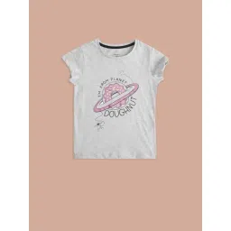 Pantaloons Junior Grey Cotton Printed T-Shirt-picture-24