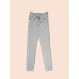 Pantaloons Junior Grey Cotton Regular Fit Trackpants-picture-31