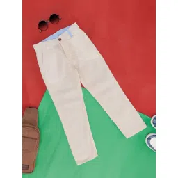 Pantaloons Junior Grey Cotton Regular Fit Trousers-picture-24