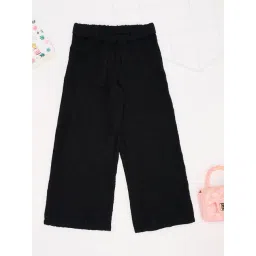 Pantaloons Junior Jet Black Black Pants-picture-14