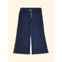 Pantaloons Junior Kids Blue Cotton Regular Fit Jeans-picture-40