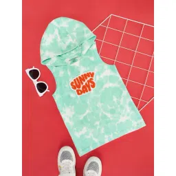 Pantaloons Junior Kids Cabbage Green Cotton Printed T-Shirt-picture-31