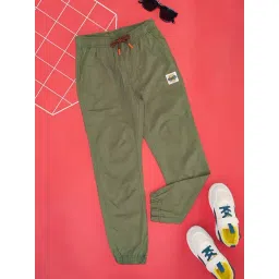 Pantaloons Junior Kids Epsom Cotton Regular Fit Jogger-picture-43