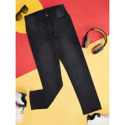Pantaloons Junior Kids Jet Black Slim Fit Jeans-picture-23