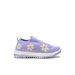 Pantaloons Junior Kids Lilac Slip-On Shoes-picture-10