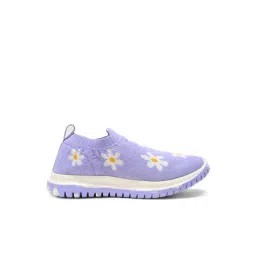 Pantaloons Junior Kids Lilac Slip-On Shoes-picture-14