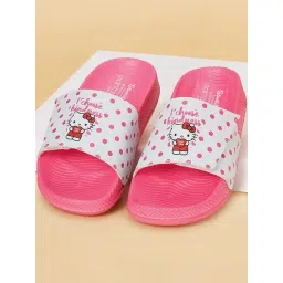 Pantaloons Junior Kids Pink Slides-picture-32