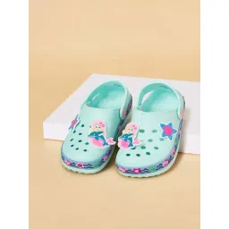 Pantaloons Junior Mint Green Back Strap Clogs-picture-33