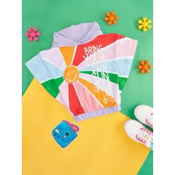 Pantaloons Junior Multicolor Cotton Printed Top-picture-44