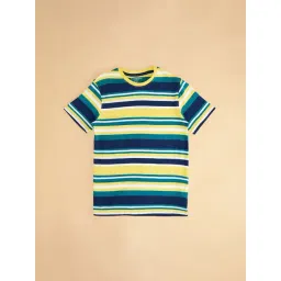 Pantaloons Junior Multicolor Striped T-Shirt-picture-40