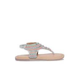Pantaloons Junior Multicolor T-Strap Sandals-picture-15