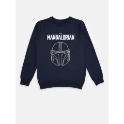 Pantaloons Junior Navy Printed Full Sleeves Sweatshirt-picture-32