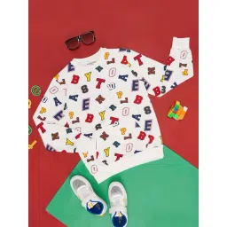 Pantaloons Junior Off-White Cotton Printed Full Sleeves Sweatshirt-picture-24