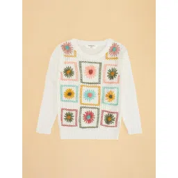 Pantaloons Junior off-White Sweater-picture-34
