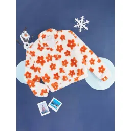 Pantaloons Junior Orange & White Floral Print Full Sleeves Sweatshirt-picture-39