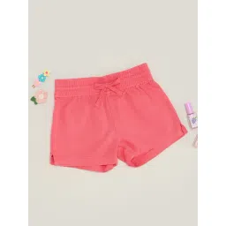 Pantaloons Junior Pink Lemonade Pink Shorts-picture-12
