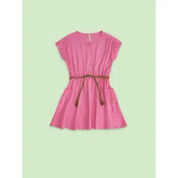 Pantaloons Junior Pink Regular Fit Top-picture-41