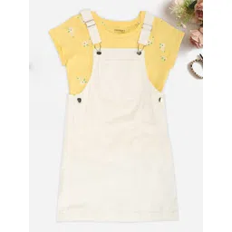 Pantaloons Junior Print Pinafore Mini Dress-picture-32