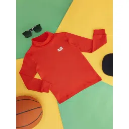 Pantaloons Junior Red Cotton Printed Full Sleeves Sweatshirt-picture-40