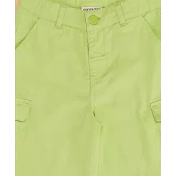 Pantaloons Junior Solid Pants - Green image 5