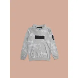 Pantaloons Junior White Cotton Printed Full Sleeves Sweatshirt-picture-21