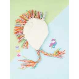 Pantaloons Junior White Woven Cap-picture-12