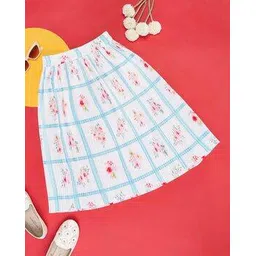 pantaloons junior Women Floral Print A-Line Skirt-picture-35