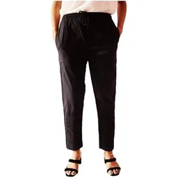 Pants for Women Cotton Straight Chikankari Embroidery Salwar Trouser for Summer-picture-27
