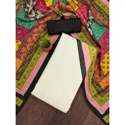 Panzora Embroidered Unstitched Dress Material-picture-32