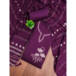 Panzora Floral Printed Unstitched Dress Material-picture-39